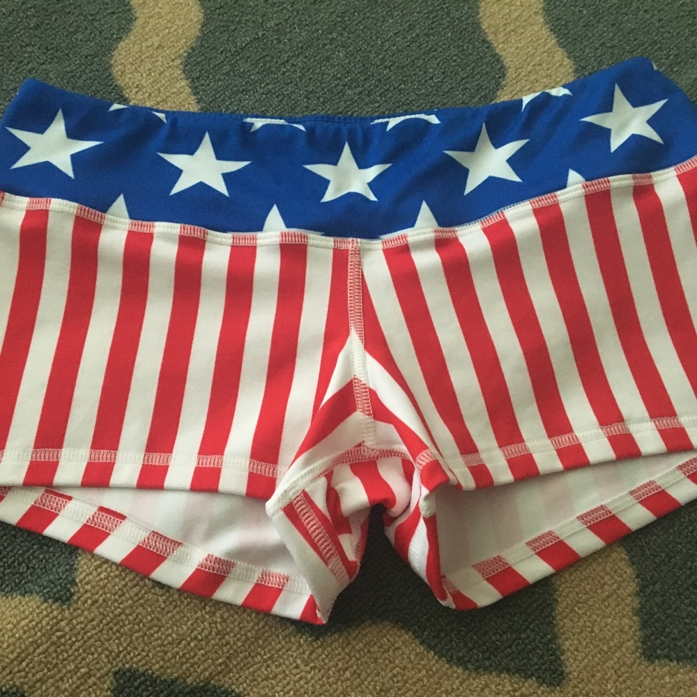 Fleo American Flag Originals Shorts Size Medium